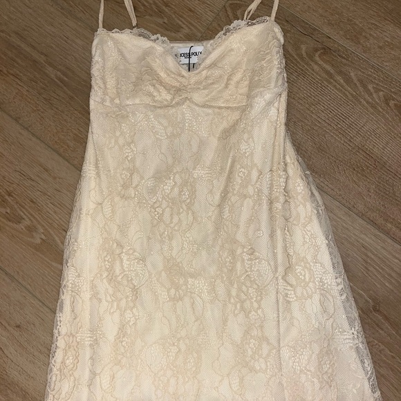 Princess Polly Cream Lace Chemise - Picture 4 of 5